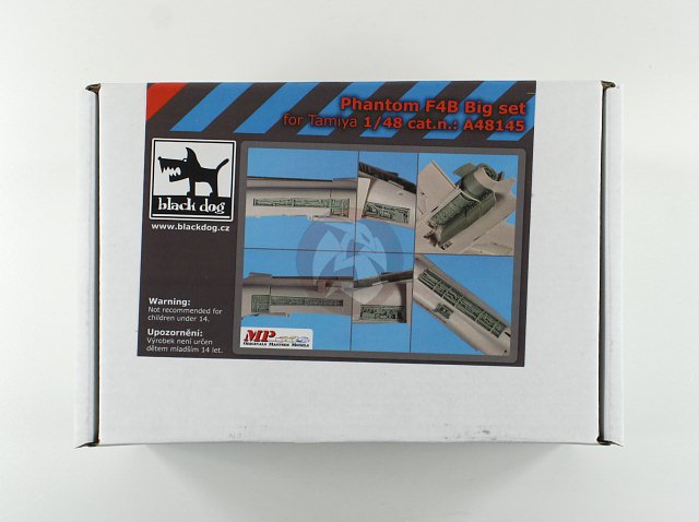 Black Dog 1/48 F-4B Phantom II Jet Aircraft Big Detail Set
