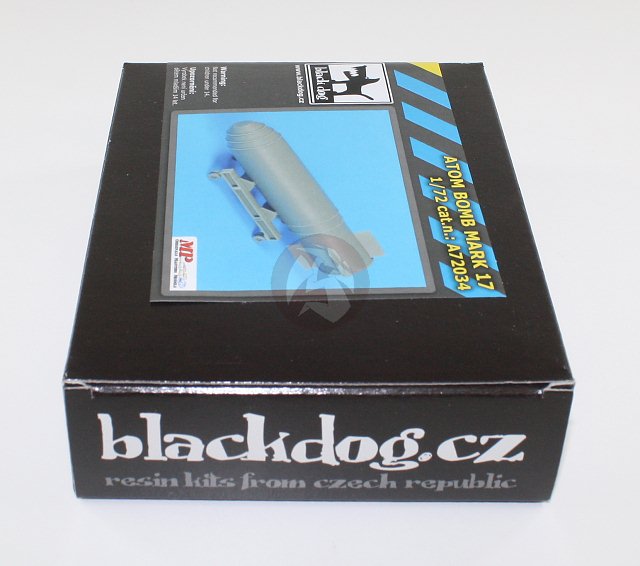 Blackdog Models 1/72 MARK 53 B-53 ATOM BOMB Resin Kit Blackdog Models 1/72 MARK 53 B-53 ATOM BOMB Resin Kit
