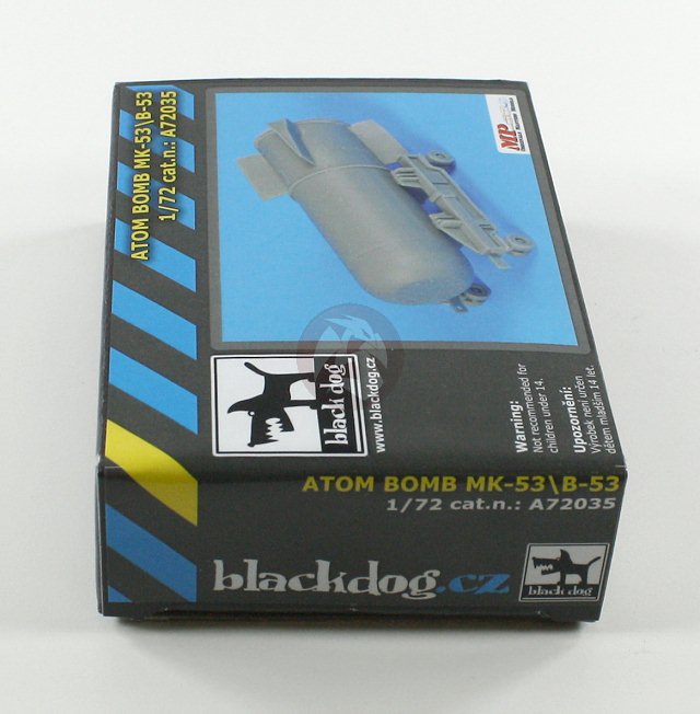 Blackdog Models 1/72 MARK 53 B-53 ATOM BOMB Resin Kit Blackdog Models 1/72 MARK 53 B-53 ATOM BOMB Resin Kit
