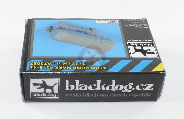 Blackdog Models 1/72 MARK 53 B-53 ATOM BOMB Resin Kit Blackdog Models 1/72 MARK 53 B-53 ATOM BOMB Resin Kit