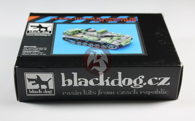 BLACK DOG SET ACCESSORI IN RESINA PZ.KPFW.III AUSF.N 1:35 T35030