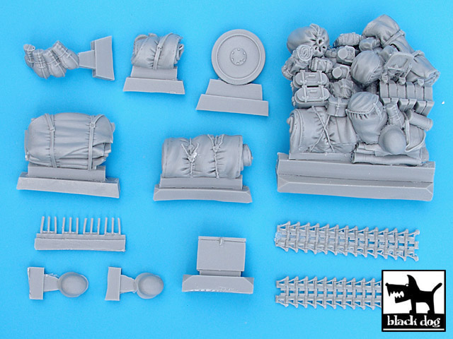 Black Dog 1/35 Panzer II Ausf.C Tank Stowage and Accessories