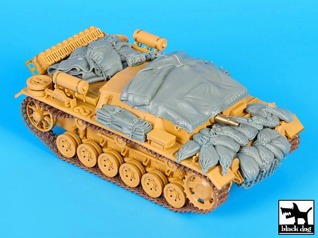 N. black dog 1//35 T35193 Sturmgeschutz III Ausf D Accessoires Set Cat