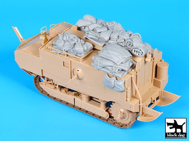 French 1:100 Schneider Ca.1 Tank Model Kit