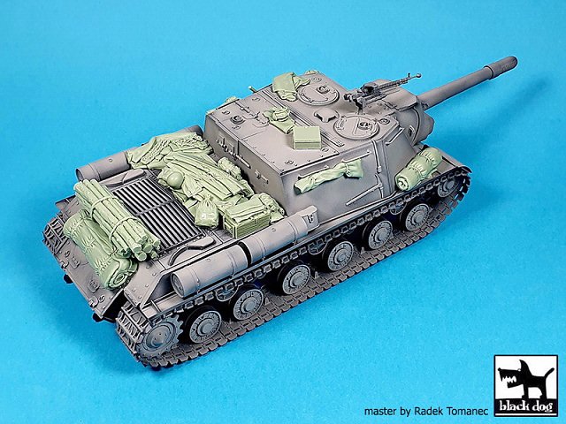 Black Dog 1/35 ISU-152 Tank Stowage and Accessories WWII