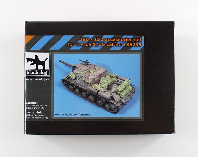 Black Dog 1/35 ISU-152 Tank Stowage and Accessories WWII