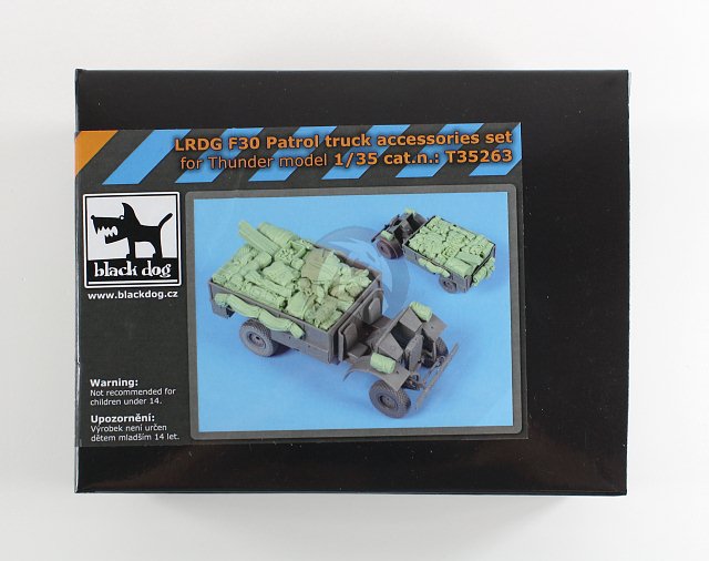 Black Dog 1/35 Stowage and Accessories for Ford F30 LRDG