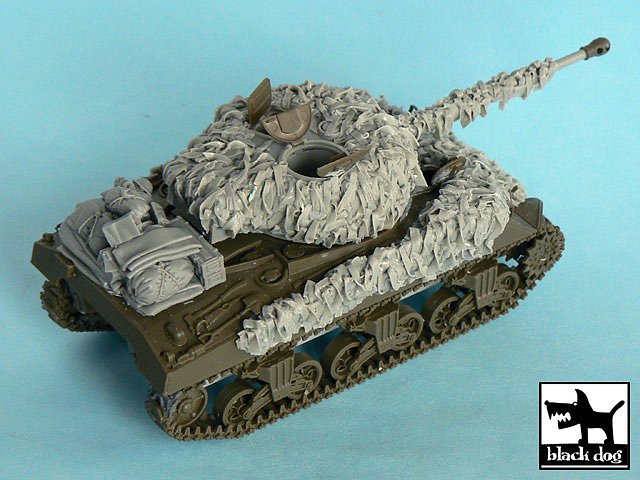 超人気ブティック Black Dog 1/48 British Firefly Tank Hessian Tape Camo Net パーツ