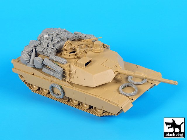 Black Dog 1/48 M1A2 Abrams Tank Stowage and Accessories Set
