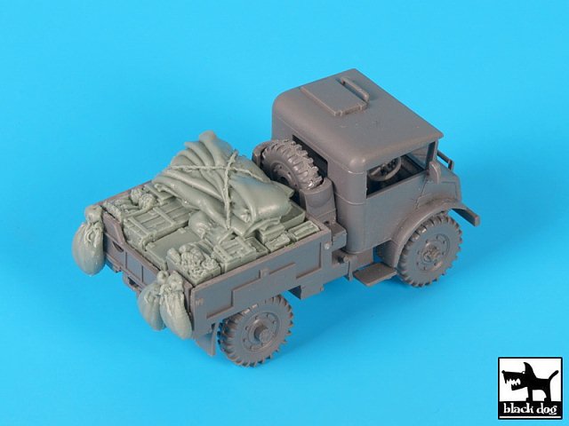IBG Models T72097 Black Dog 1/72 Chevrolet C15A CMP Truck WWII Accessories Set