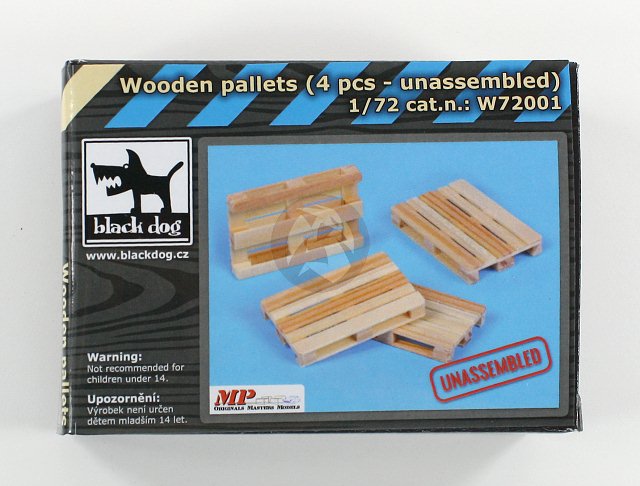 1/35 scale laser cut wood pallet kit makes 12 wood pallets