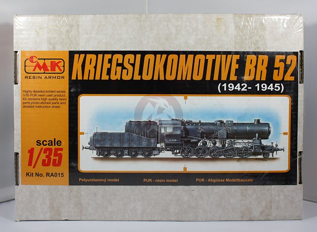 【未組立品】CMK 1/35 KRIEGSLOKOMOTIVE BR 52 CMK Resin Armor Kriegslokomotive BR 52 1/35 Scale WWII