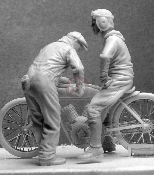 インドミティーラ画Ｃ Cix Models 1/12 Indian Board Track Racer 1913 Motorcycle w