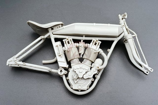 インドミティーラ画Ｃ Cix Models 1/12 Indian Board Track Racer 1913 Motorcycle w