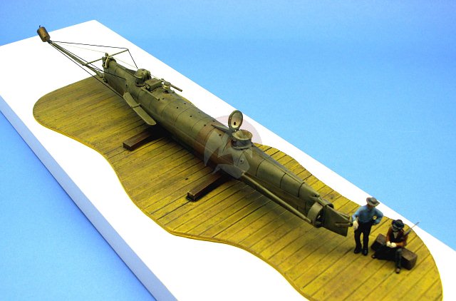 Cottage Industry 1/72 C.S.S. H.L. Hunley Confederate Submarine (Updated
