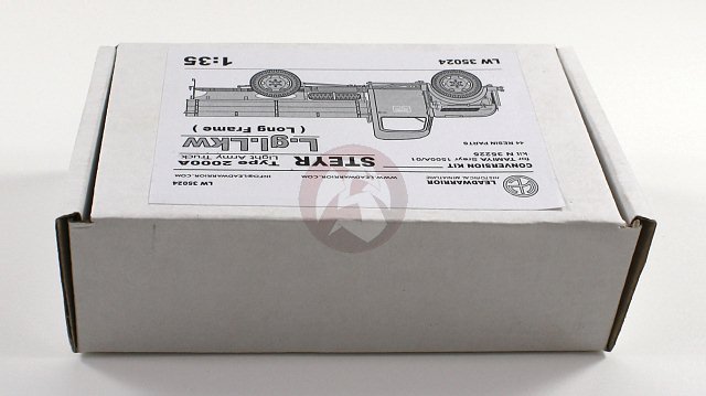 キングダム Lead Warrior 1/35 Steyr 2000A (Long) Truck Conversion