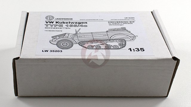 Lead Warrior 1/35 VW Kubelwagen Type 155/4c Half-track