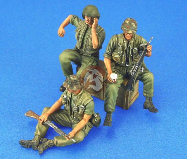 新品Légion d'honneurPreview Edition Legend 1/35 US Army AFV Crew Set in Vietnam War (3 Figures