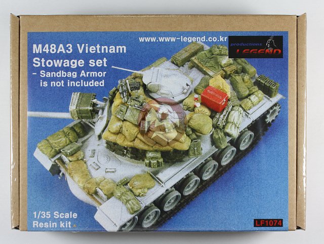 LF1075 M48A3 ベトナム サンドバッグアーマー&装備品セット