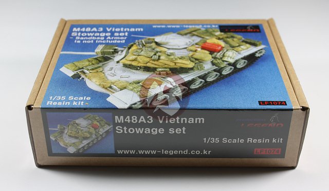 Legend 1/35 M48A3 Patton Medium Tank Stowage and Accessories