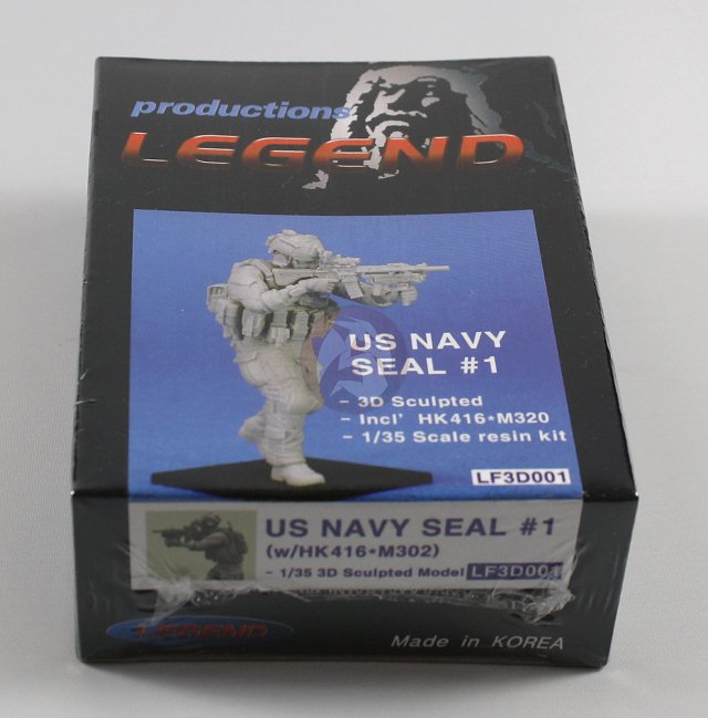 Legend 1/35 US Navy SEAL No.1 aiming with HK416 A5 Silenced w/M320 GLM LF3D001 