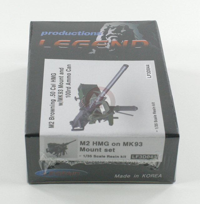 Legend 1/35 M2HB Browning .50 Cal HMG on Mk.93 Mount w100