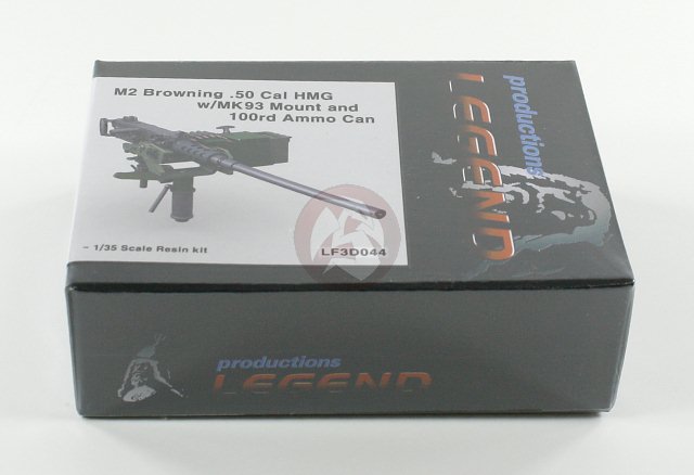 Legend 1/35 M2HB Browning .50 Cal HMG on Mk.93 Mount w100