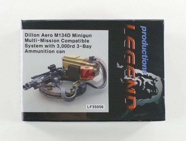 Legend 1/35 M134D Minigun on MMC System Mount w/3000 Round