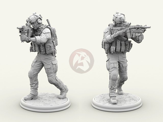 Legend 1/16 120mm US Navy SEAL Team Operator w/HK416 A5 Legend 1/16 120mm US Navy SEAL Team Operator w/HK416 A5