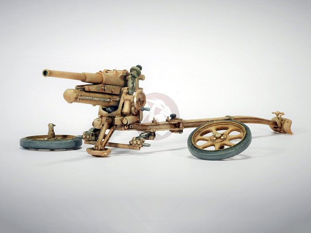 Model Victoria 1/35 Italian Paratroopers with 47/32 Mod. 39