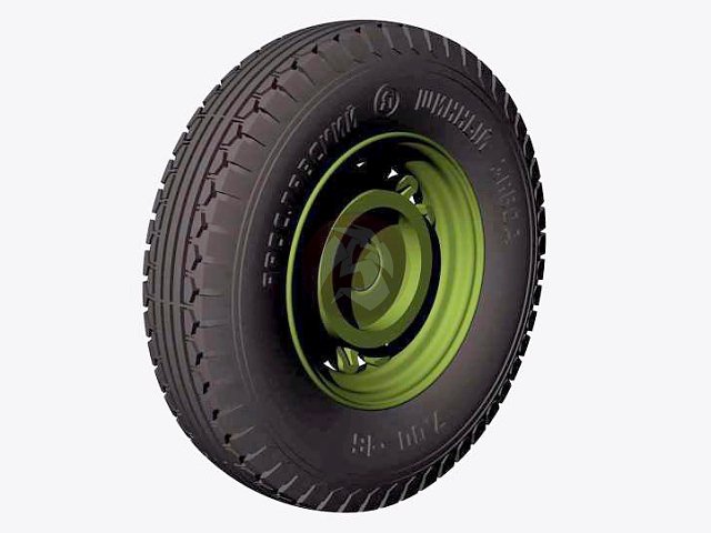 Panzer Art 1/35 Road Wheels for BA-20 Car WWII (Yaroslavsky