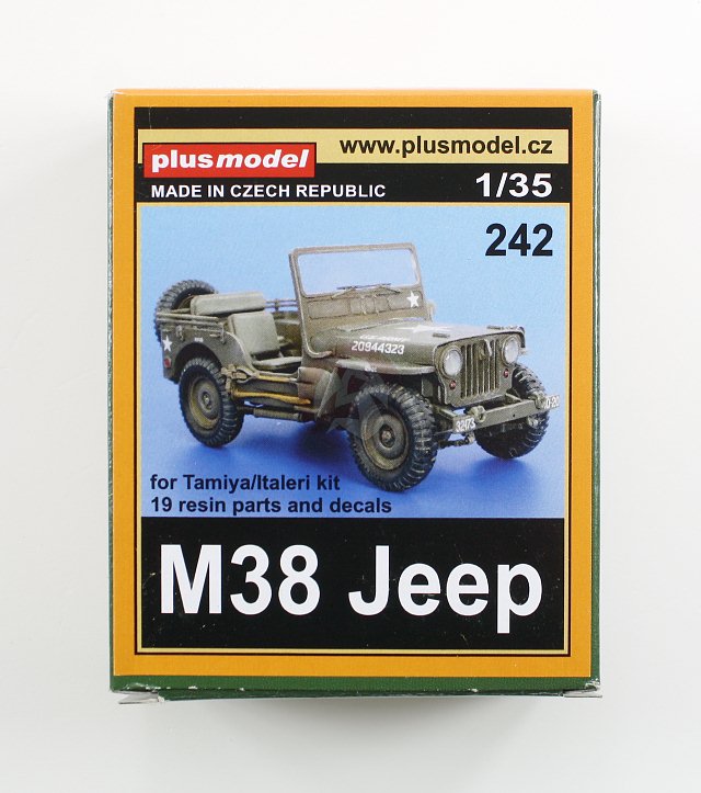 その他 JEEP  Willys 1/35 Resicast 1/35 US Willys MB Cable Layer Jeep Conversion Set