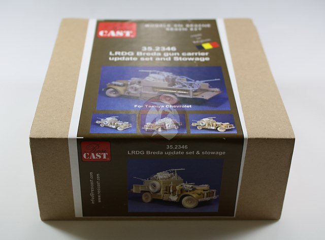 Resicast 1/35 LRDG 30 cwt Breda 20mm AA Gun Carrier
