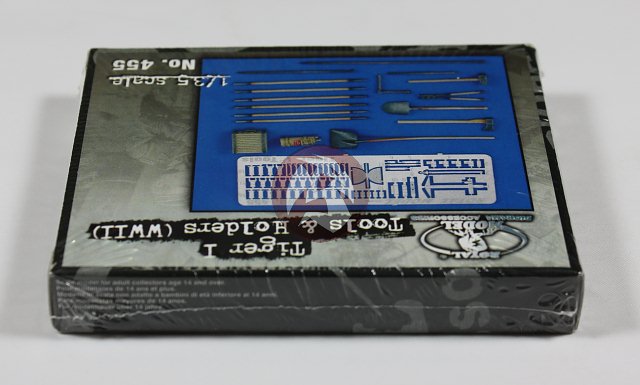 455 Resin + PE Royal Model 1//35 German Tiger I Tank Tools and Holders Set WWII