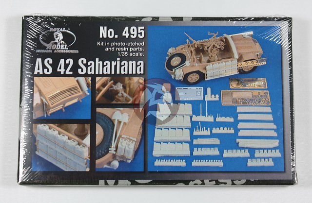 Royal Model 1/35 Camionetta AS 42 Sahariana Update Set (for