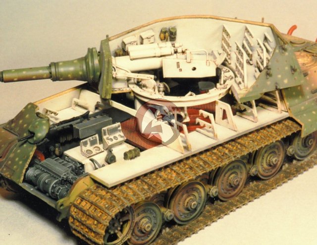 Details Zu Tank Workshop 1 35 Tiger Ii King Tiger Interior Fighting Compartment 353090