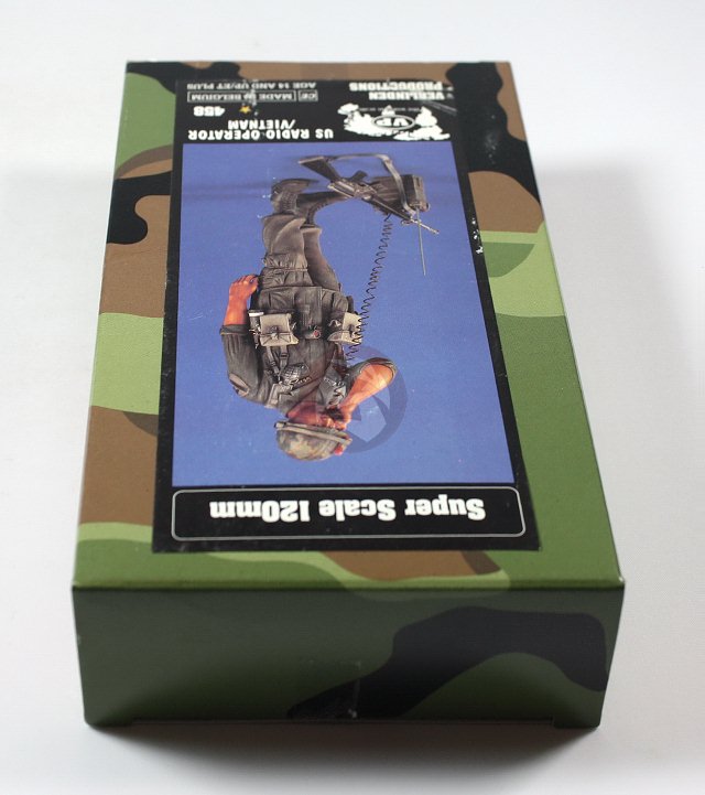 Verlinden 120mm 1/16 US Radio Operator in Vietnam War w/PRC