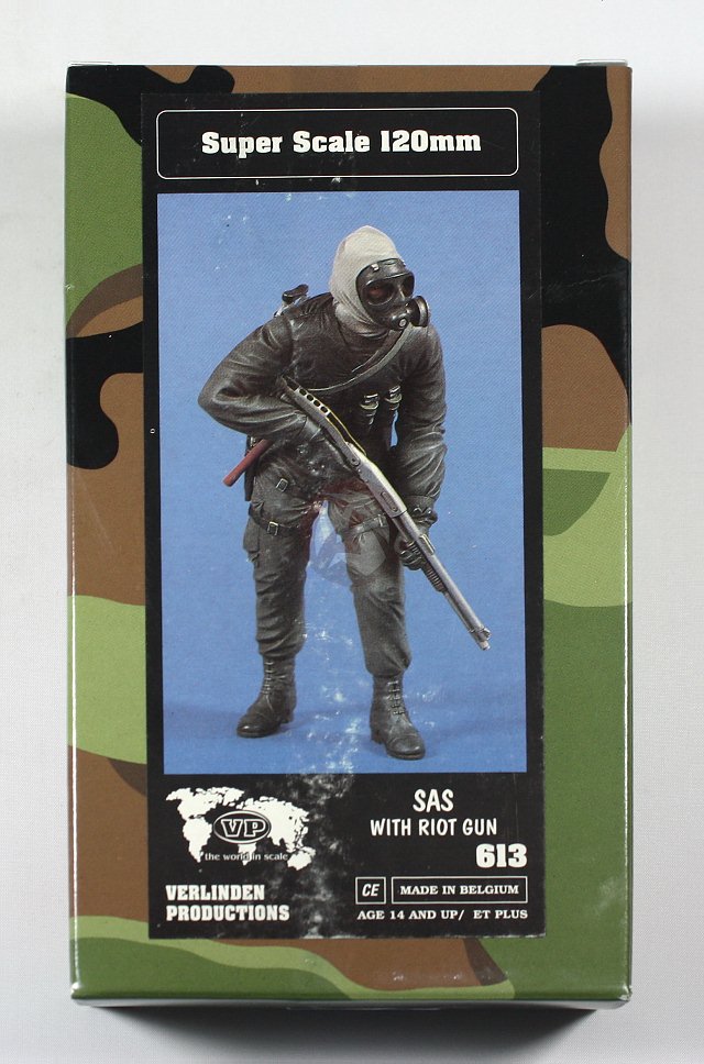 Verlinden 120mm 1/16 British SAS Soldier No.2 w/Riot Shotgun