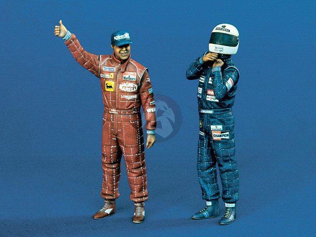 mini f1 driver figures