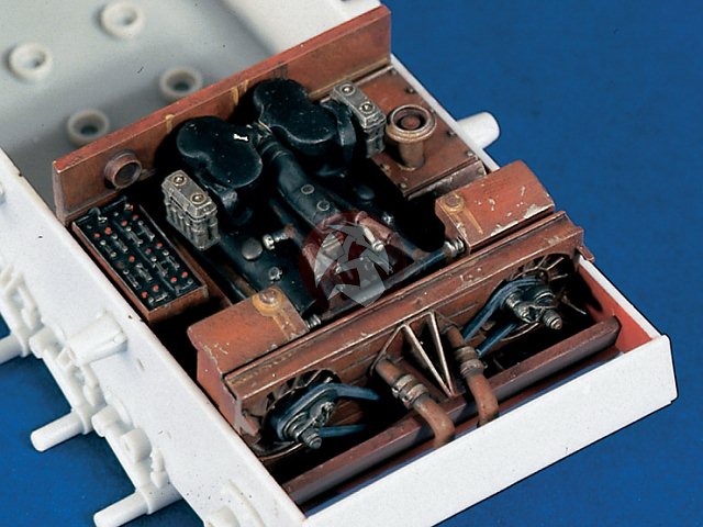 Verlinden 1/35 Panzer III Tank Engine Compartment (for