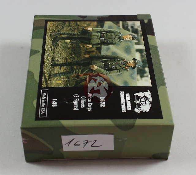 Verlinden 1/35 German DAK Afrika Korps Officers WWII (2