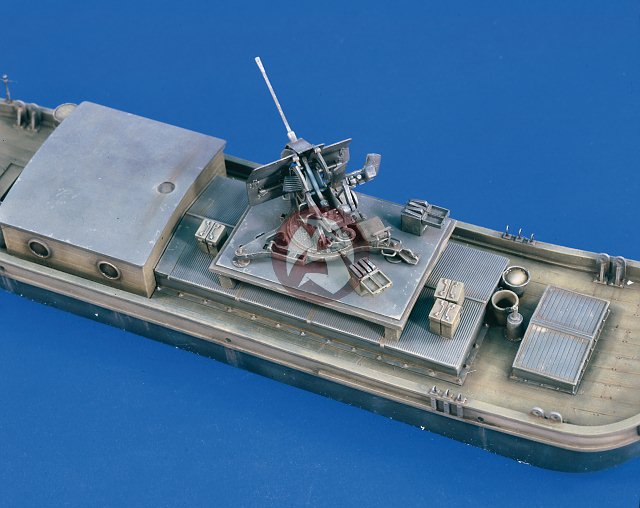 Verlinden 1/35 Small River Barge (Flat-bottomed Boat) w ...