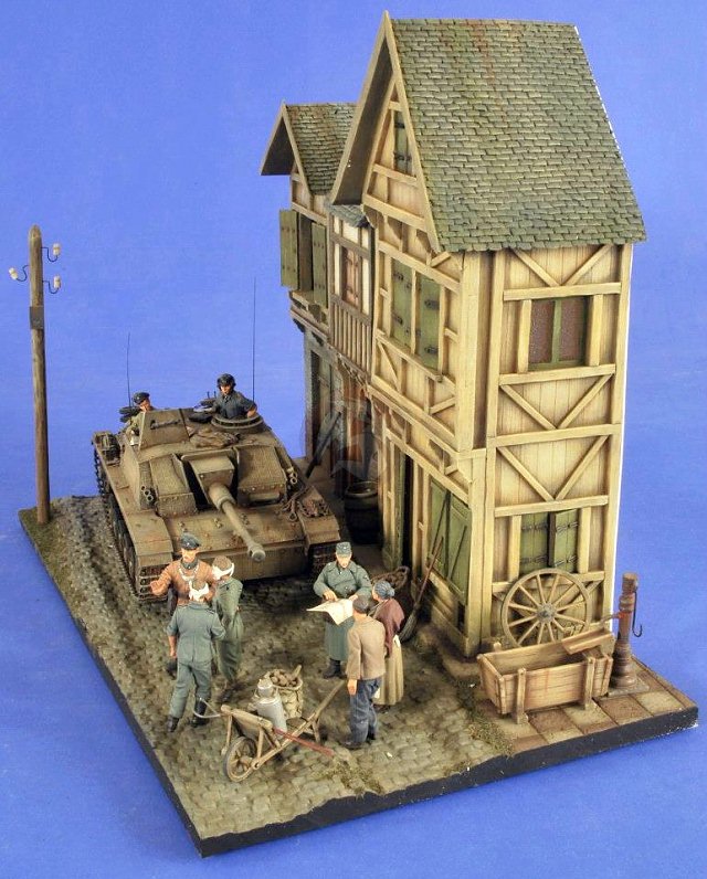 diorama buildings